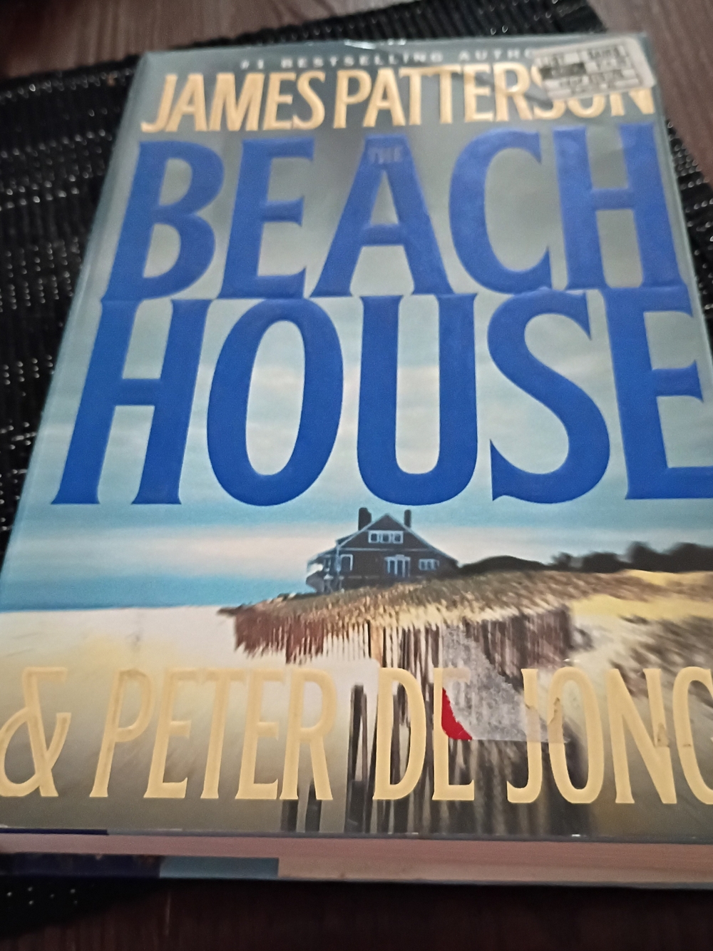 Othr Blue and Tan "Beach House" Hardcover Novel